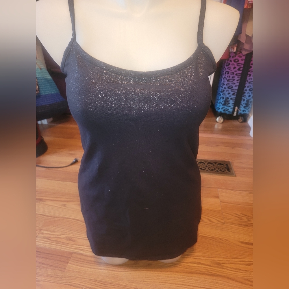 NEW NWOT Torrid SmimeryElegant Black Cami Women's Top Sz 1 (14/16)